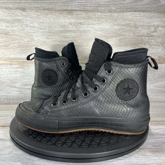Converse Women’s Insulated counter climate waterproof High Top Sneakers Size 6 - Picture 1 of 10